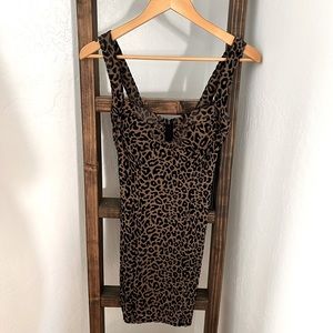 FOREVER 21 Leopard Print Dress